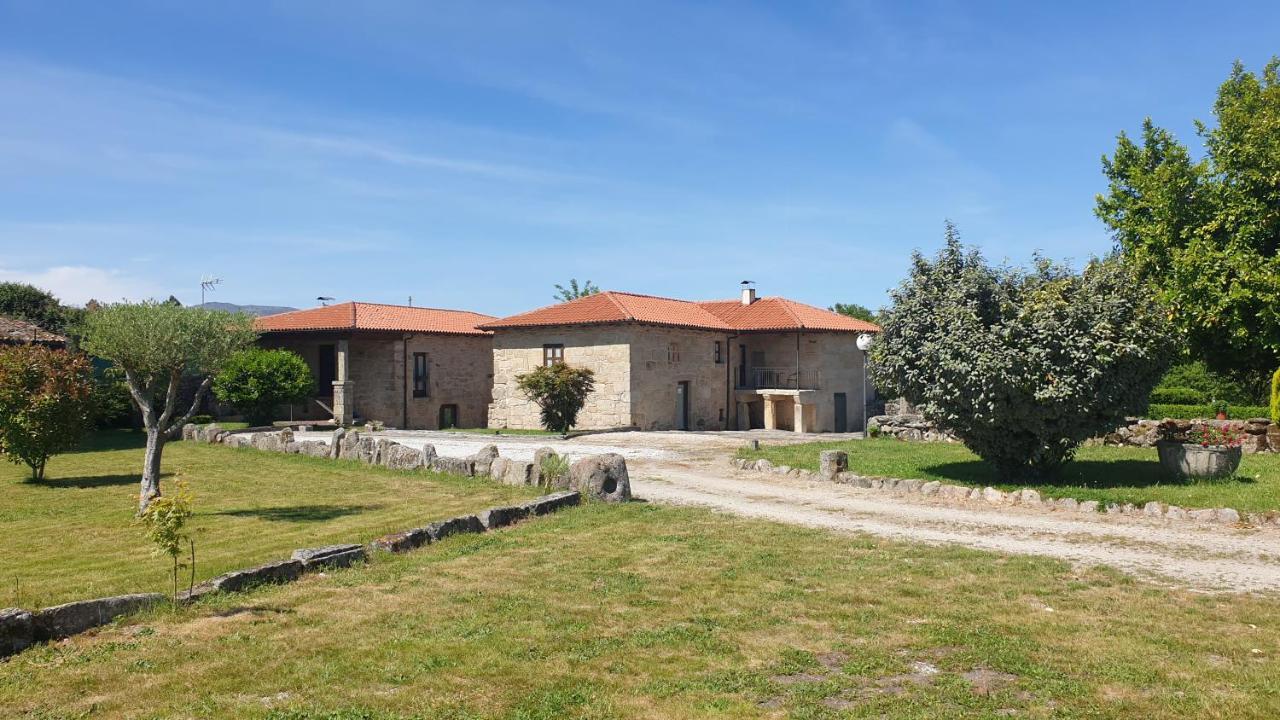 Casa Rural Rectoral Santa Baia Boimorto  ภายนอก รูปภาพ