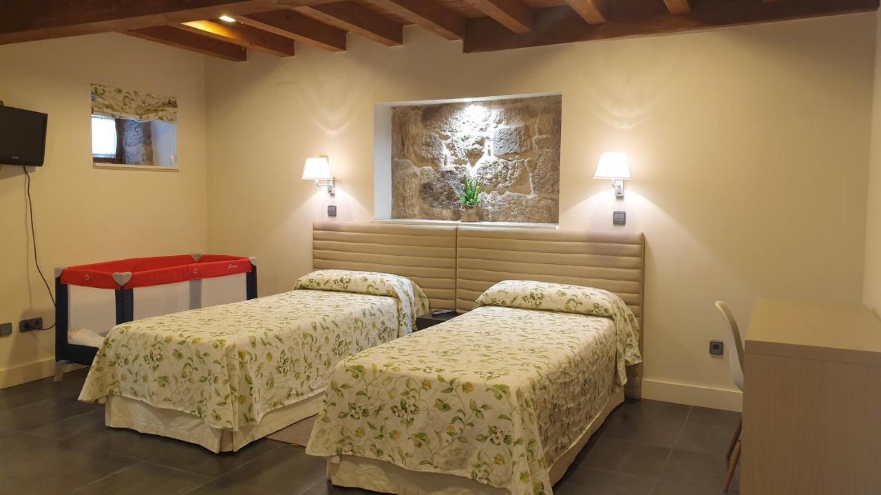 Casa Rural Rectoral Santa Baia Boimorto  ภายนอก รูปภาพ